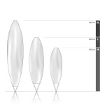 Bowflag® Premium Surfer, aperçu des tailles