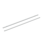 Barre transversale longueur 3 m, pour fixation avec 2 supports de barre transversale, simple