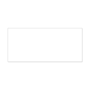 Cloison mi-hauteur Hexagon (sans barre transversale), blanche, largeur 2 m