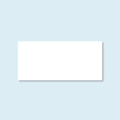 Cloison mi-hauteur Hexagon (sans barre transversale), blanche, largeur 2 m