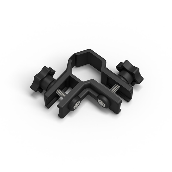 Collier de serrage pour barre transversale 90°, pour comptoir d’angle