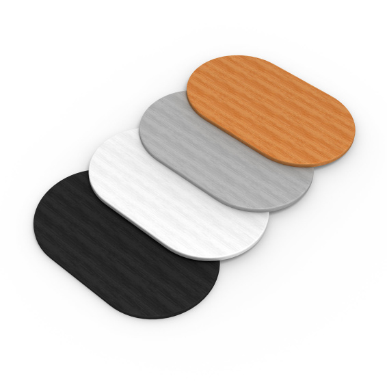 Valise rigide: avec plateaux comptoir en 4 couleurs