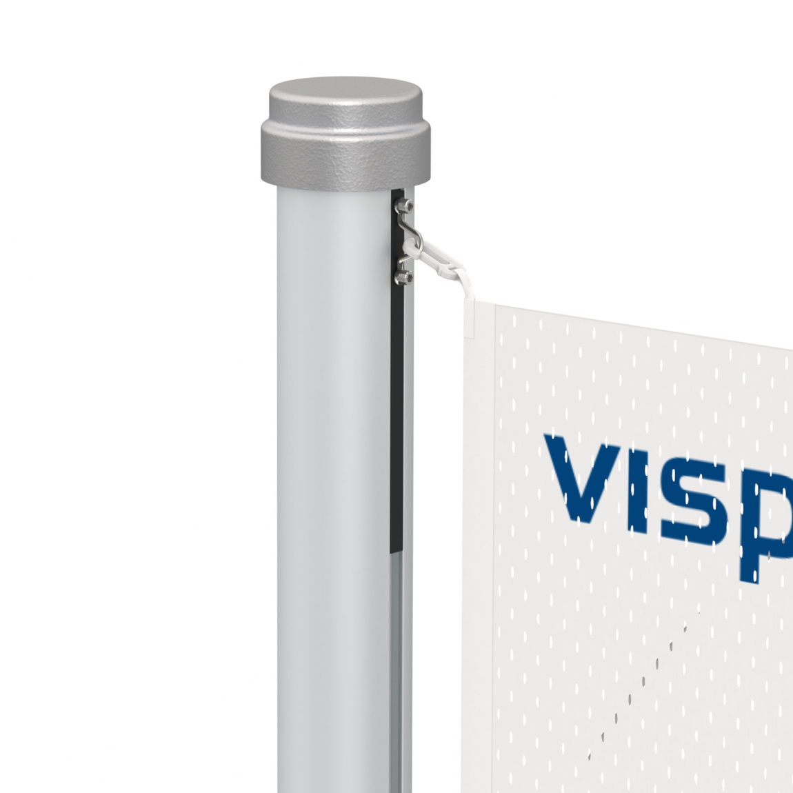 Drapeau pour présentateur Select, vue détaillée en haut