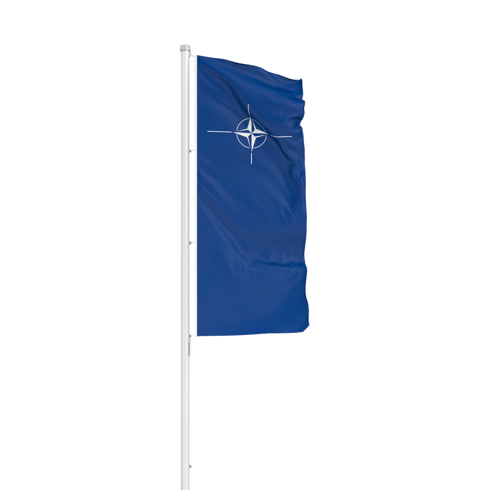 Drapeaux spéciaux : Drapeau vertical, OTAN