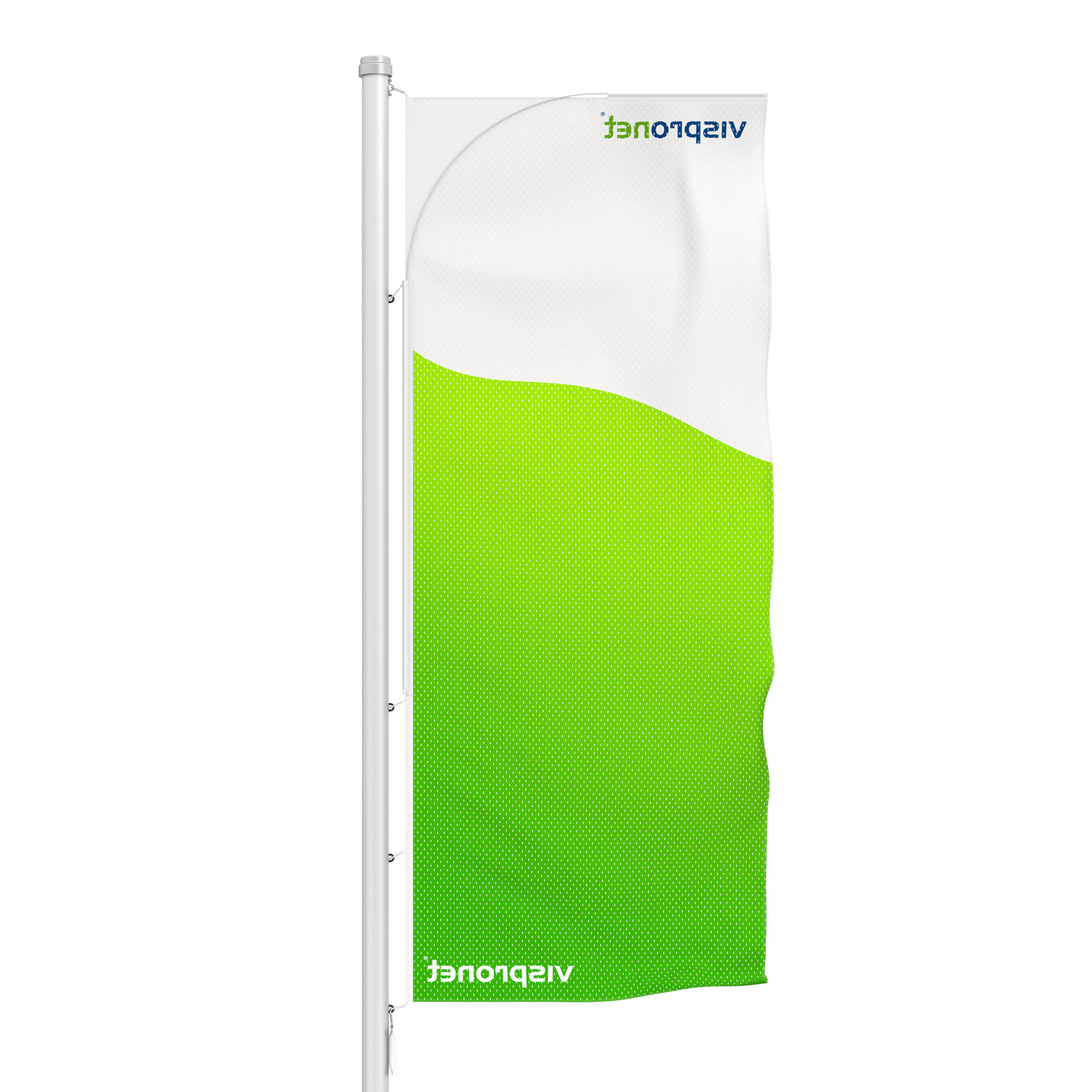 Drapeau pour présentateur Select, verso