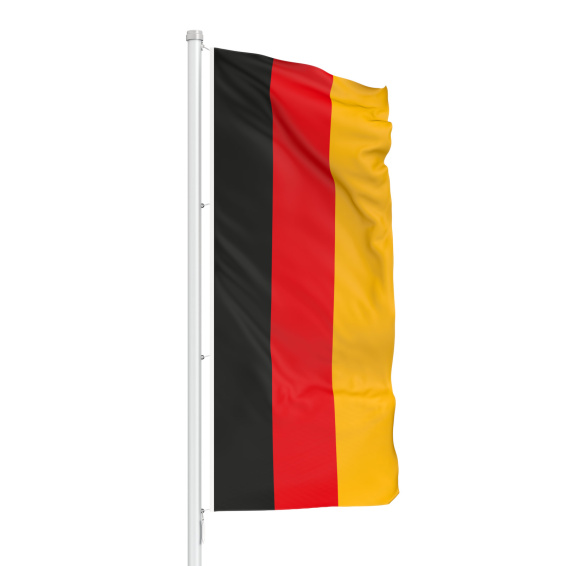 Drapeaux nationaux : drapeau en format vertical, Allemagne