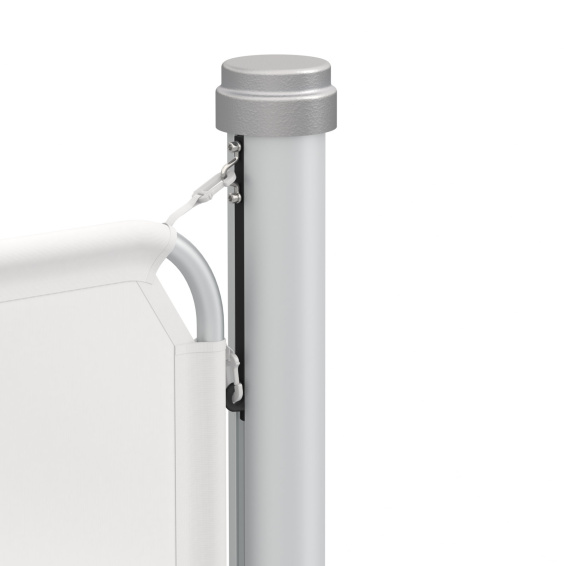 Drapeau pour présentateur Basic, vue détaillée en haut