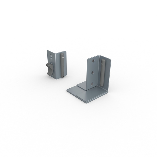 Set d'accessoires pour cadre Keder flex - Angle intérieur, coin gauche