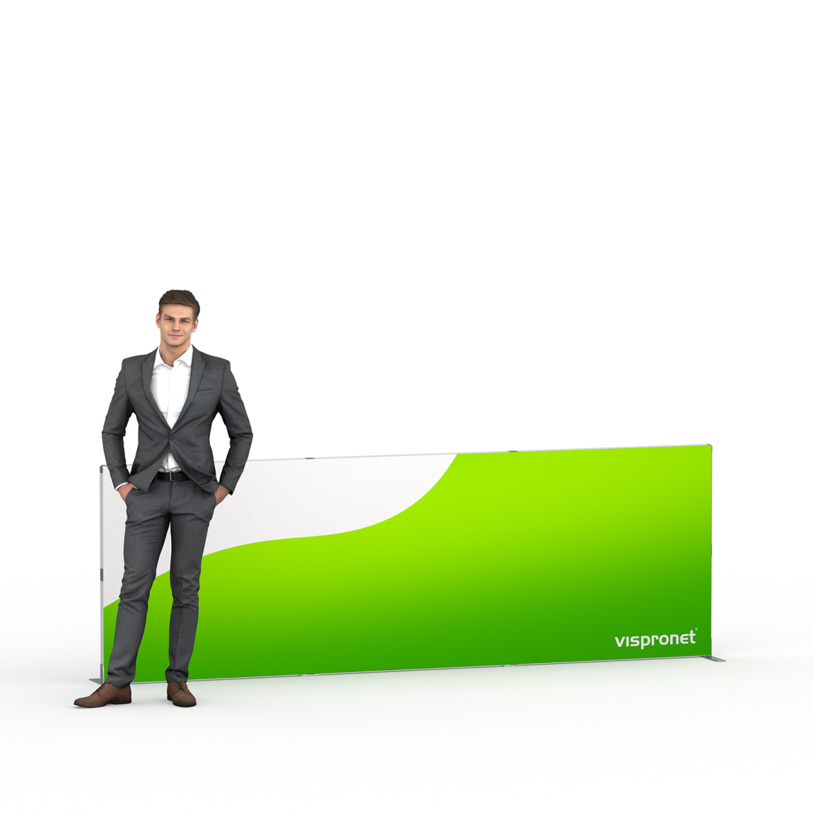 Kederrahmen flex, Systembreite: 300 cm, Systemhöhe 100 cm