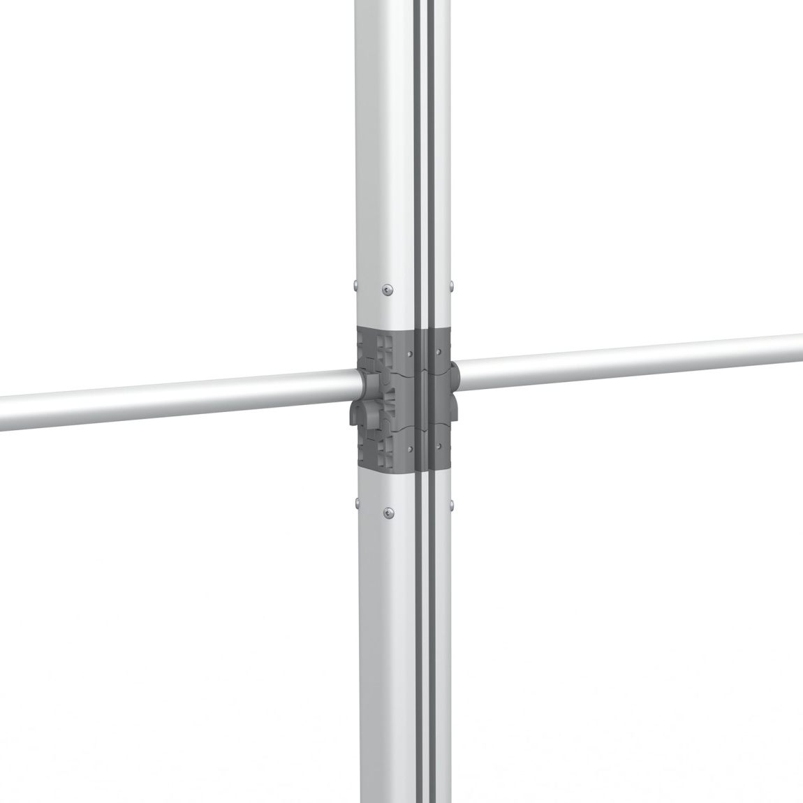 Cadre à jonc flex, raccordement de deux cadres