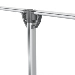 Display textile à jonc flex, connexion de deux cadres