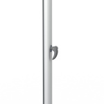 Display textile à jonc flex, détail : connecteur intégré