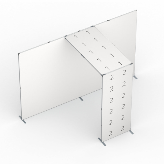 Instructions: disposition des visuels pont