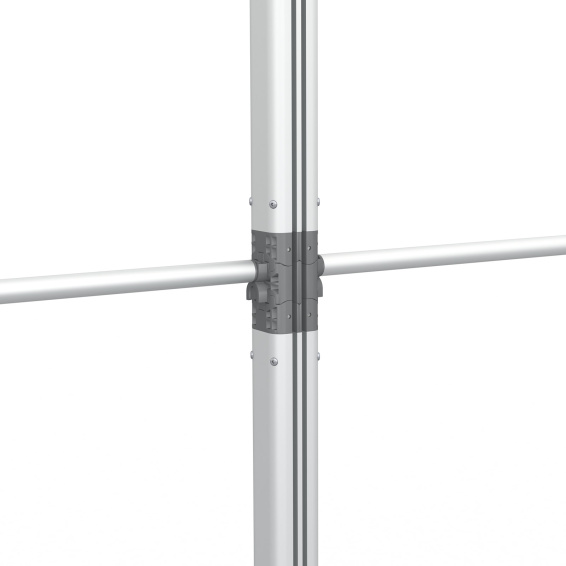 Cadre à jonc flex, connexion de deux cadres