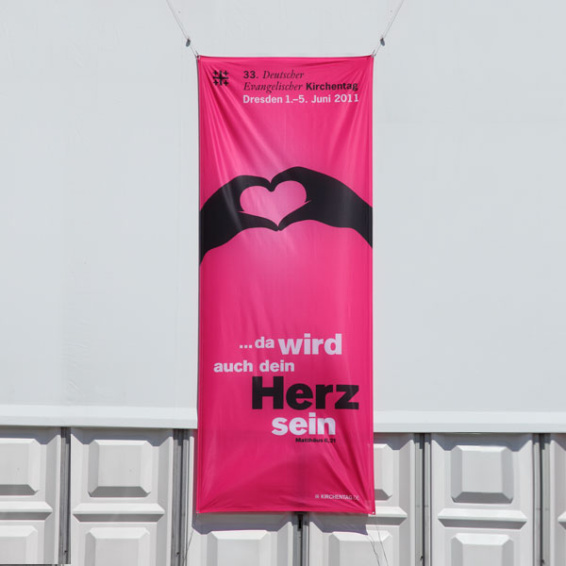 Banderole format portrait  