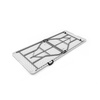 Table pliante, structure pliable, plateau de table rabattable