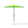 Petit parasol avec manivelle, rectangulaire, sans volant, 250 x 180 cm