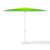 Petit parasol avec manivelle, rectangulaire, sans volant, 300 x 200 cm