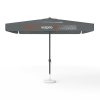 Parasol avec impression de logo, 300 x 300 cm, les 4 segments imprimés avec 1 motif