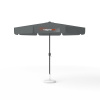 Parasol avec impression de logo, ø 300 cm, 4 volants imprimés avec 1 motif