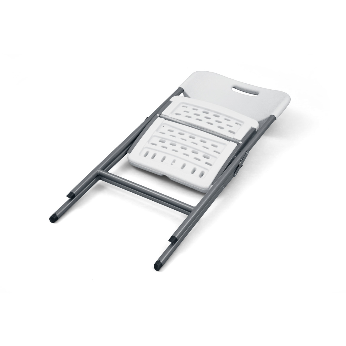 Klappstuhl: für Transport und Lagerung platzsparend zusammenlegbar