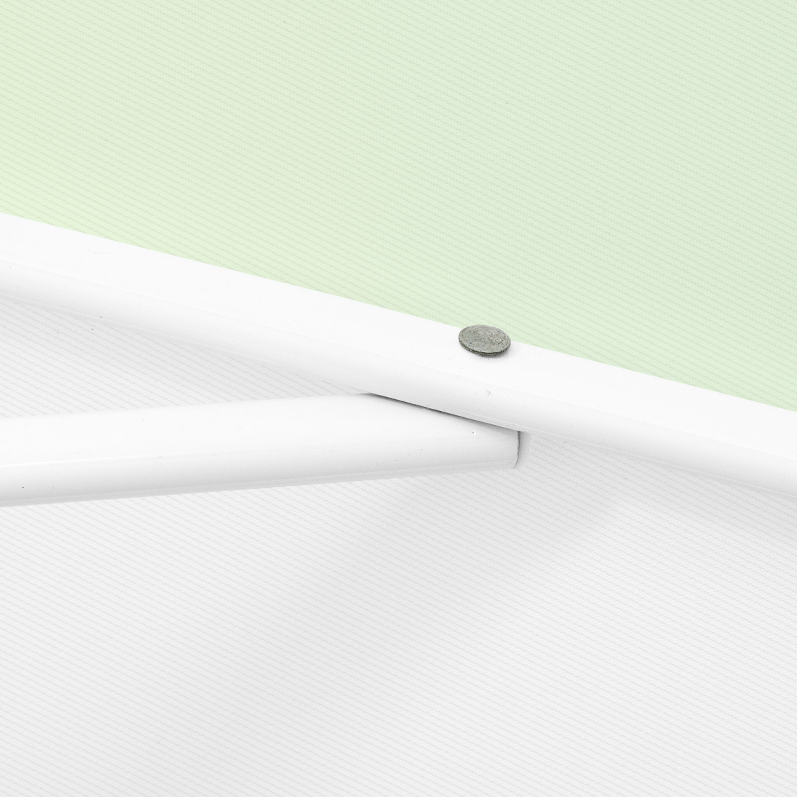 Petit parasol avec manivelle, baleines robustes