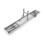 Banc valise à structure et assise pliables