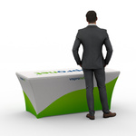 Housse de table jusqu’au sol - verso