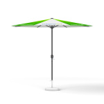 Petit parasol avec manivelle, ø 300 cm, sans voalnt, structure anthracite