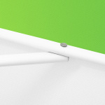 Petit parasol avec manivelle, baleines robustes