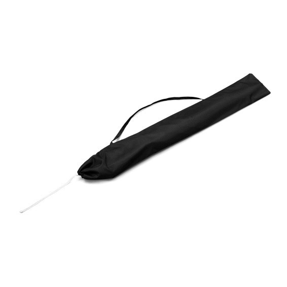 Parasol avec manivelle - sac tissu avec cordon et poignée de transport