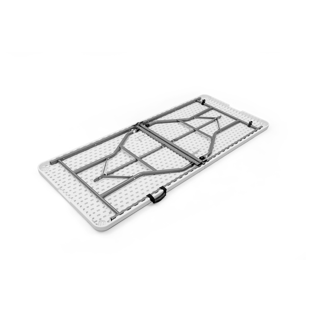 Table pliante, structure pliable, plateau de table rabattable