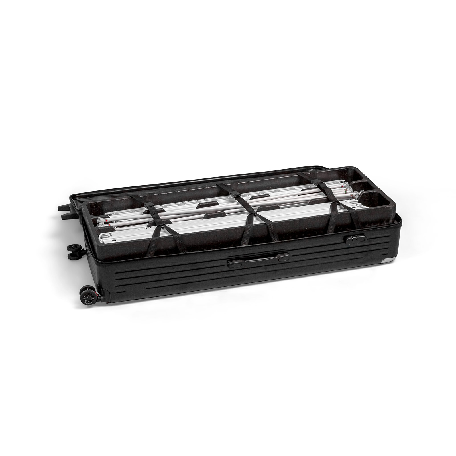 Mallette pour Lightbox flex avec compartiments séparés pratiques