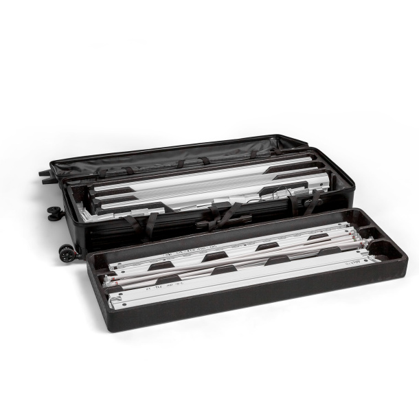 Mallette avec aménagement intérieur bien pensé