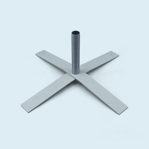 Pied cruciforme ø 100 cm / 17 kg pour mât Economy