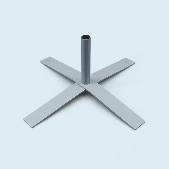 Pied cruciforme ø 100 cm / 17 kg pour mât Economy