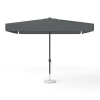 Parasol carré anthracite, 300 × 300 cm, avec manivelle, uni