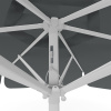 Parasol anthracite, ø 250 cm, détail du cordon de tirage