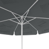 Parasol avec impression de logo, ø 250 cm, vue du dessous