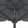Parasol anthracite, ø 300 cm, détail du cordon de tirage