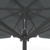 Parasol avec impression de logo, ø 300 cm, détail de la poulie