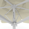 Parasol beige, ø 250 cm, détail du cordon de traction