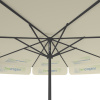 Parasol avec impression de logo, ø 300 cm, vue du dessous