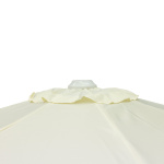 Un capot d'air au sommet de l'écran pour une stabilité accrue en cas de rafales de vent