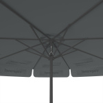 Parasol avec impression de logo, ø 300 cm, vue du dessous