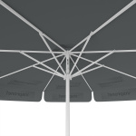 Parasol avec impression de logo, ø 300 cm, vue du dessous