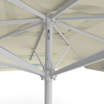 Parasol avec impression de logo, 300 x 300 cm, détail de la poulie