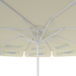 Parasol avec impression de logo, ø 300 cm, vue du dessous