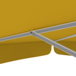 Parasol orange, ø 250 cm, baleines robustes