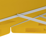 Parasol avec impression de logo, 300 x 300 cm, montants robustes